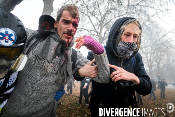 Manifestation contre la réforme des retraites à Nantes