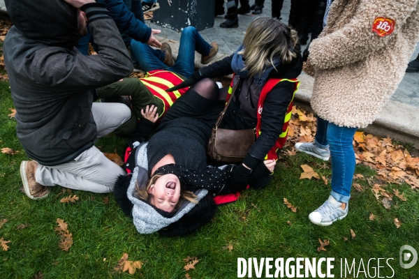 Manifestation contre la réforme des retraites à Nantes