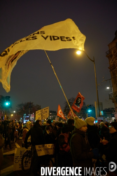 Manifestation contre la réforme des retraites le 05 Décembre 2019 à Paris