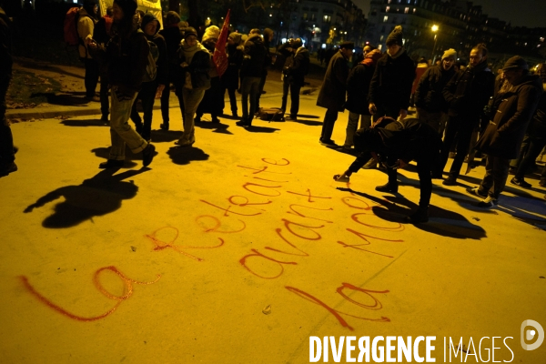 Manifestation contre la réforme des retraites le 05 Décembre 2019 à Paris