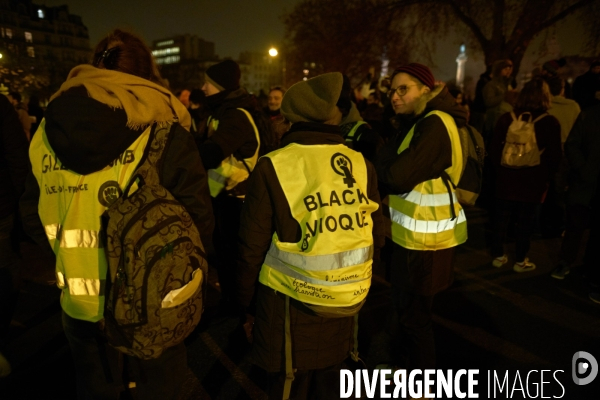 Manifestation contre la réforme des retraites le 05 Décembre 2019 à Paris