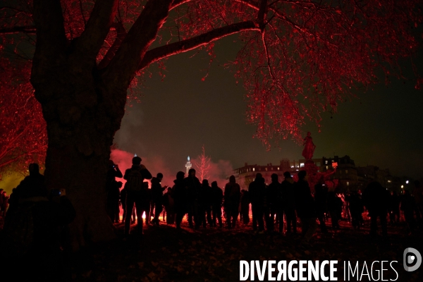 Manifestation contre la réforme des retraites le 05 Décembre 2019 à Paris