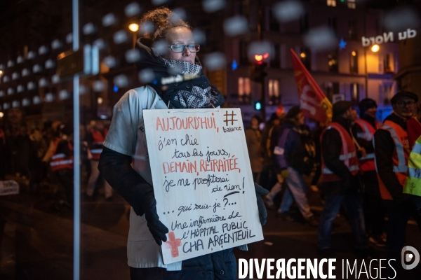 5/12/2019 -  Marche contre la réforme des retraites