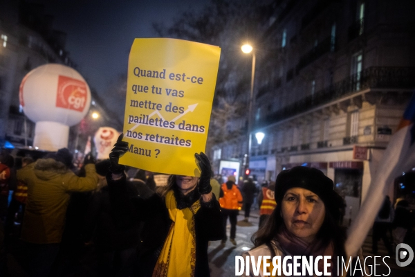 5/12/2019 -  Marche contre la réforme des retraites