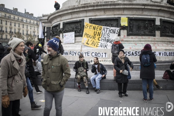 Manifestation contre la réforme des retraites