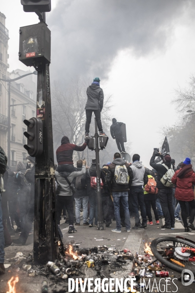 Manifestation contre la réforme des retraites