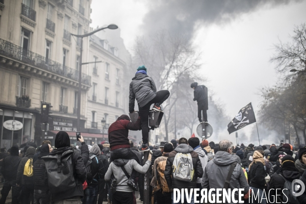 Manifestation contre la réforme des retraites