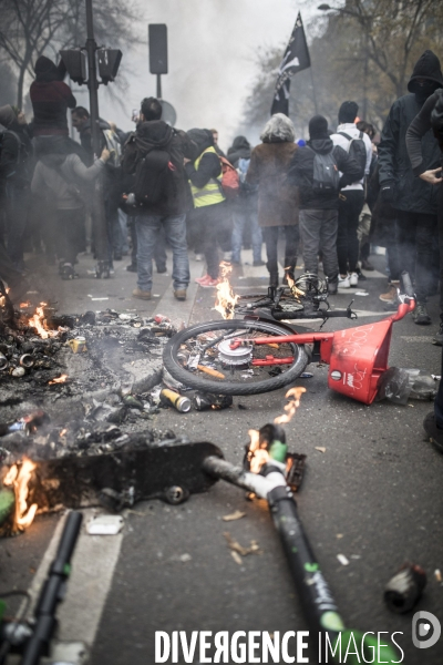 Manifestation contre la réforme des retraites