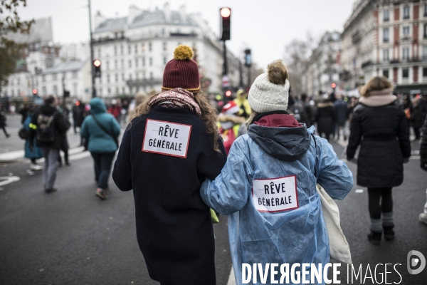 Manifestation contre la réforme des retraites