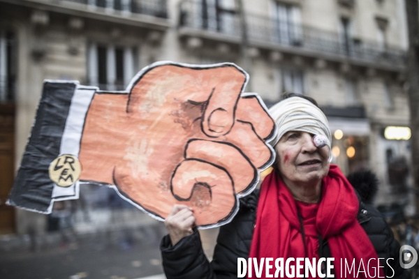 Manifestation contre la réforme des retraites