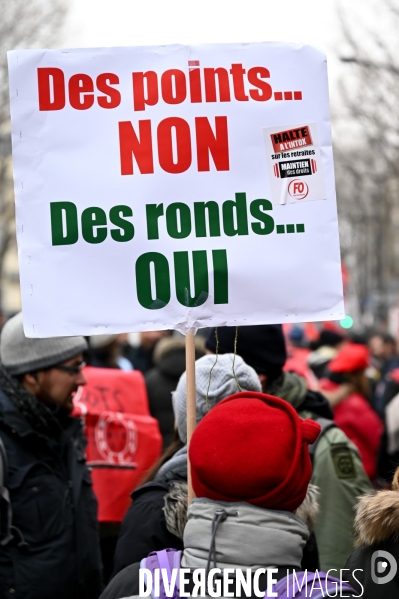 Olivier Faure, journée de manifestation contre la réforme des retraites.