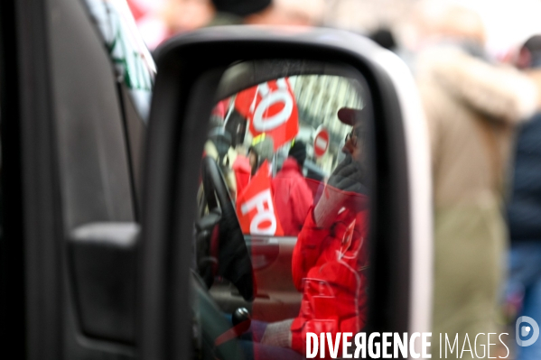 Olivier Faure, journée de manifestation contre la réforme des retraites.