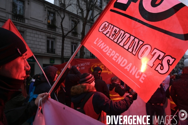 Olivier Faure, journée de manifestation contre la réforme des retraites.