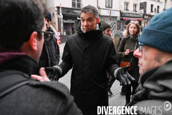 Olivier Faure, journée de manifestation contre la réforme des retraites.