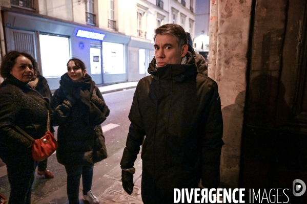 Olivier Faure, journée de manifestation contre la réforme des retraites.