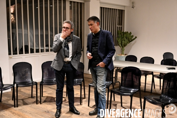 Olivier Faure, journée de manifestation contre la réforme des retraites.