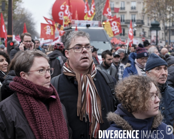 Manifestation contre la réforme des retraites