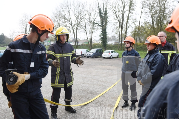 Formation des Jeunes Sapeurs Pompiers