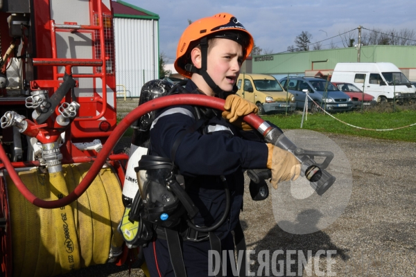 Formation des Jeunes Sapeurs Pompiers