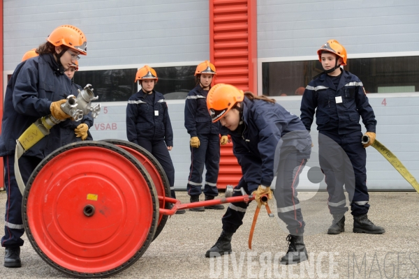 Formation des Jeunes Sapeurs Pompiers