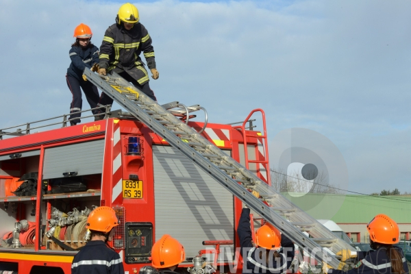 Formation des Jeunes Sapeurs Pompiers