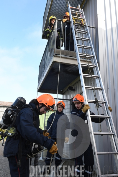 Formation des Jeunes Sapeurs Pompiers