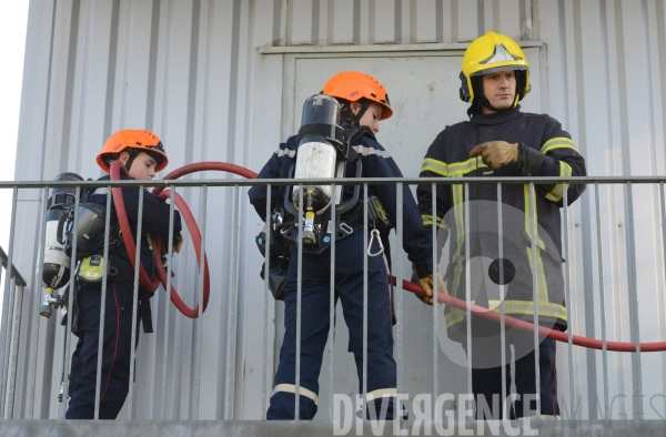 Formation des Jeunes Sapeurs Pompiers