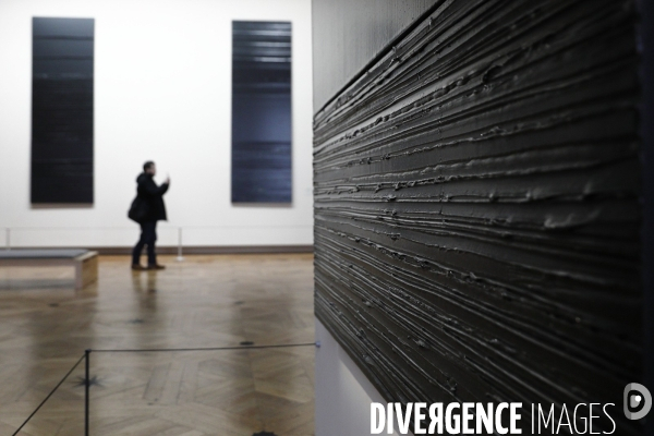 Expo Soulages au Musée du Louvre