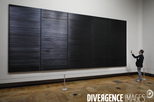 Expo Soulages au Musée du Louvre