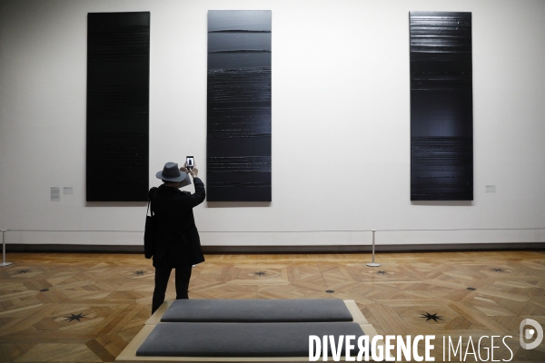 Expo Soulages au Musée du Louvre