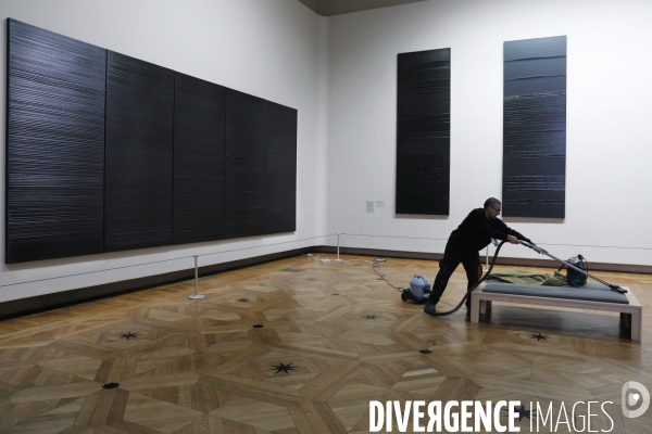 Expo Soulages au Musée du Louvre