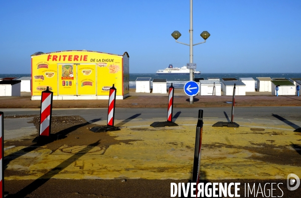 Avis de tempête sur la côte d  Opale