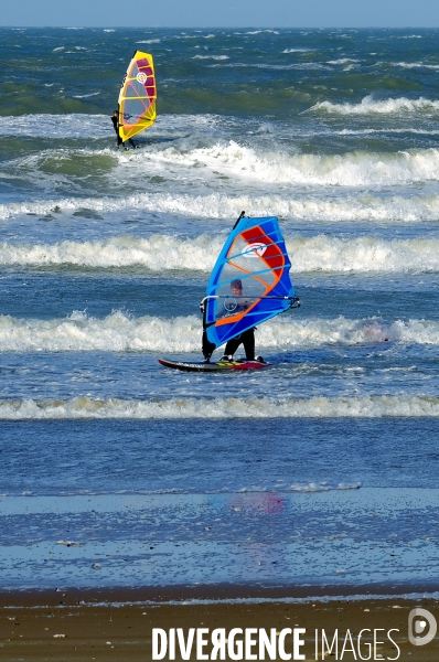Avis de tempête sur la côte d  Opale