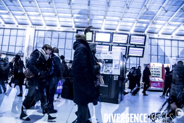 Grève dans les transports contre la réforme des retraites