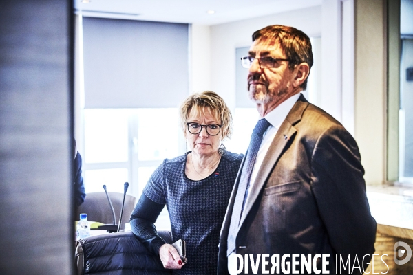 Jean Paul Delevoye et Agnes Buzin rencontrent les partenaires sociaux