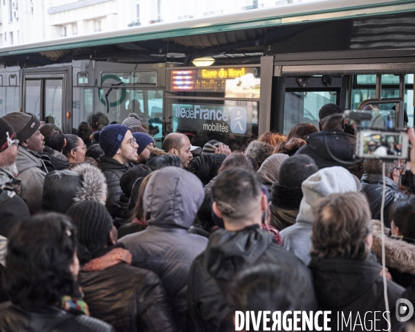 Contre la réforme des retraites, grève des transports