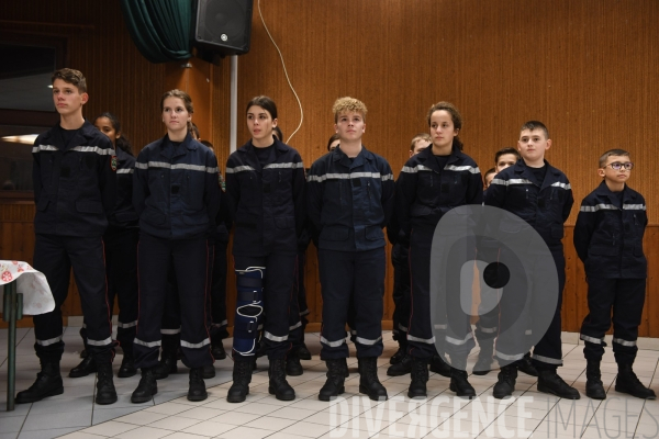 Formation des Jeunes Sapeurs Pompiers