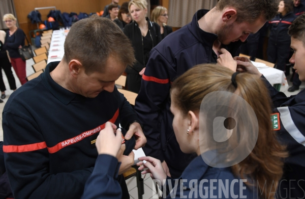 Formation des Jeunes Sapeurs Pompiers