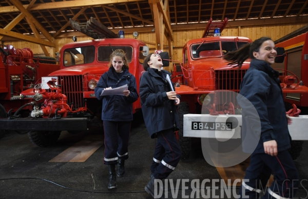 Formation des Jeunes Sapeurs Pompiers. Participation au telethon