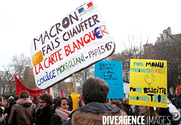 Manifestation contre la réforme des retraites