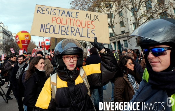 Manifestation contre la réforme des retraites