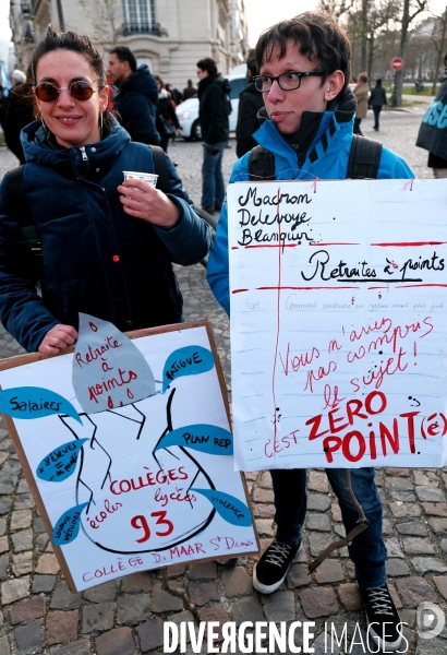 Manifestation contre la réforme des retraites