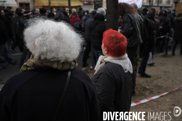 Manifestation contre la réforme des retraites le 10 Décembre 2019 à Paris