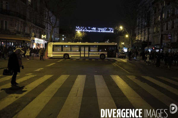 Manifestation contre la réforme des retraites le 10 Décembre 2019 à Paris