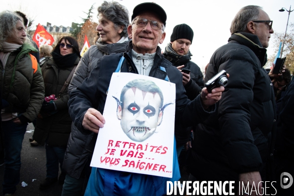 10/12/2019 - Marche contre la réforme des retraites