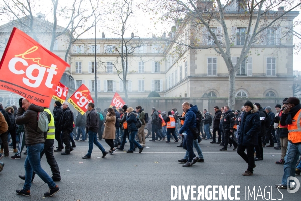 10/12/2019 - Marche contre la réforme des retraites