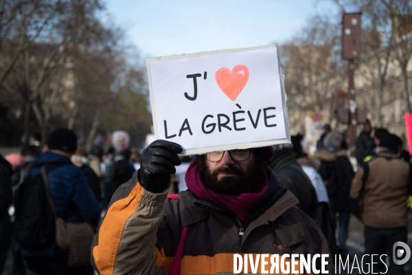 10/12/2019 - Marche contre la réforme des retraites