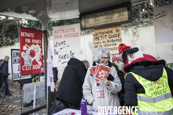 Manifestation contre la réforme des retraites