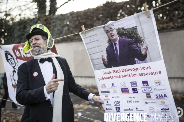 Manifestation contre la réforme des retraites