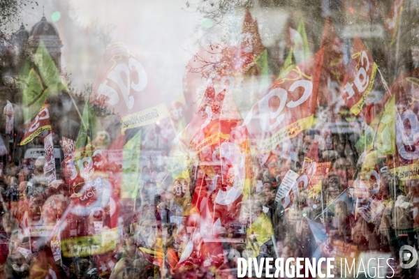 Manifestation contre la réforme des retraites